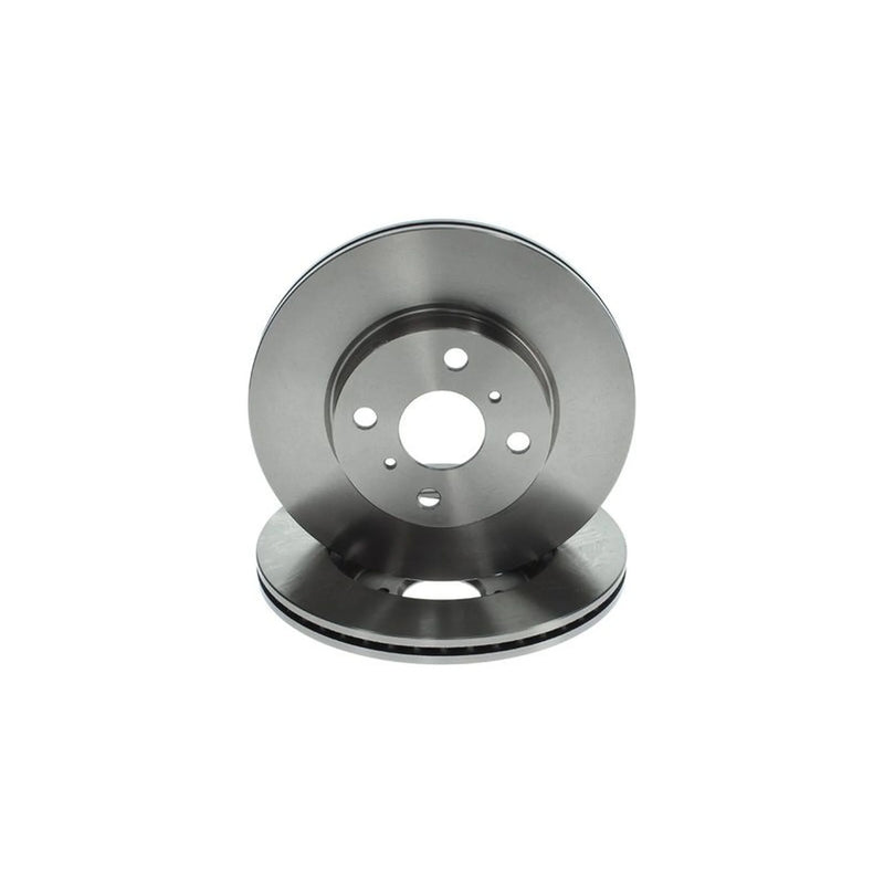 Bosch Front Brake Vented Discs & Pads fits Toyota Iq 2009-2015 1.0 1.33 1.4
