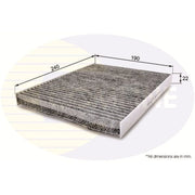 Comline Cabin Air Filter (Pollen Filter) EKF151A
