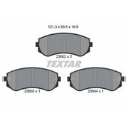 Textar Front Brake Pad Set 2350201
