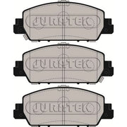 Juratek Front Brake Pad Set fits Honda Accord IX 2012 on 3.5