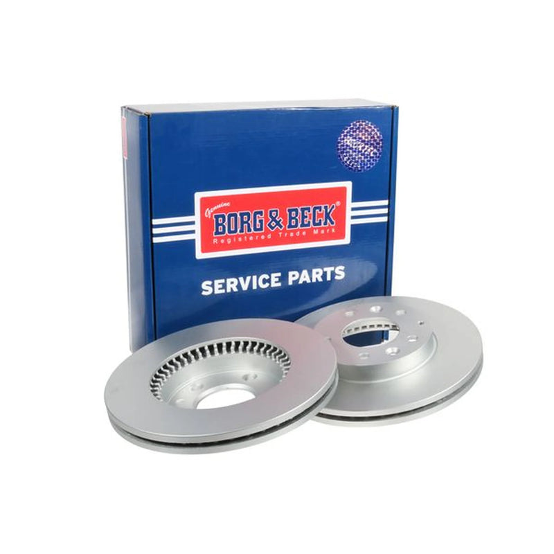 Borg & Beck Front & Rear Brake Discs & Pads fits Mazda Premacy 1999-2005 1.8
