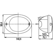 Hella Lamp ZR 2ZR Right 2ZR 343 130-041 10985542 2ZR 343 130-041
