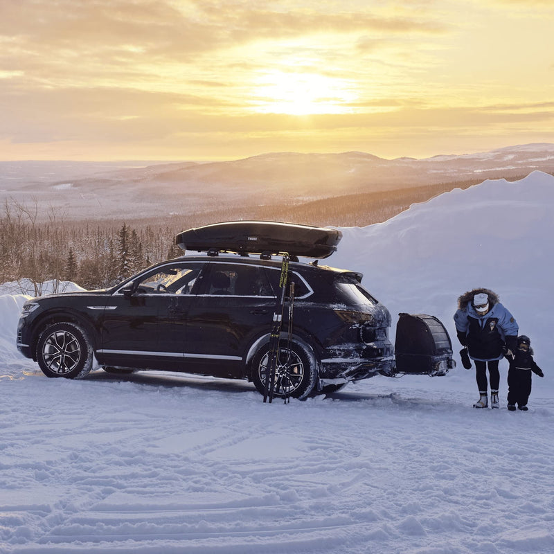 Thule 629501 Roof Boxes Motion XT Alpine Black Glossy, 450L Thule - Bars 4 Cars