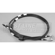 First Line Handbrake Cable Left Rear fits Opel Meriva A 2003-2010
