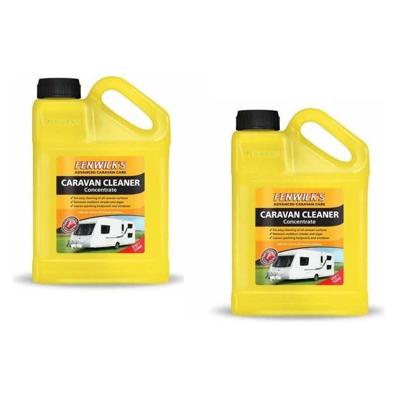 2x Fenwicks Caravan Cleaner 1lt Concentrate 40 Washes, Safe All Caravan Surfaces Fenwicks  - Dynamic Drive