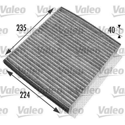 Valeo Cabin Air Filter (Pollen Filter) 698778