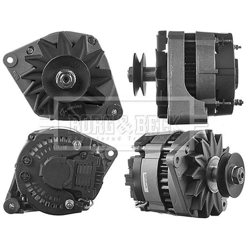 Borg & Beck Car Alternator 12V fits Renault 11 1984-1988 1.2