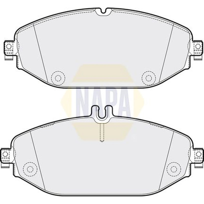 NAPA Front Brake Pad Set fits Mercedes-Benz C-Class 2014-2023