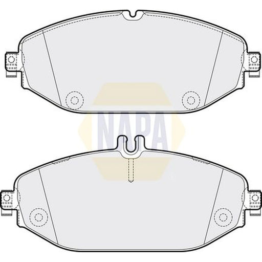 NAPA Front Brake Pad Set NBP1664