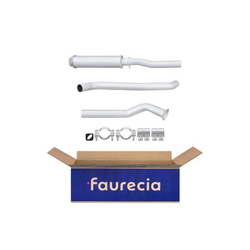 Hella Middle Silencer fits Peugeot 405 1987-1996 1.4 1.6 1.8 1.9