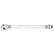 Apec Brake Hydraulic Hose Line Rear Left fits Honda Jazz III 2008-2015 1.2 1.3