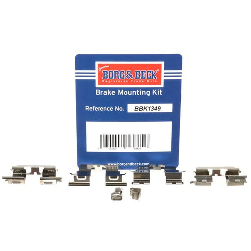 Borg & Beck Brake Pad Accessory Fitting Kit Rear BBK1349