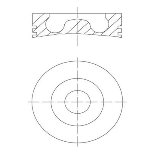 Mahle Piston Cylinder Bore = 86mm