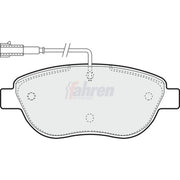 Fahren Front Brake Pad Set FBP3164