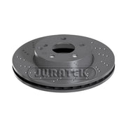 Juratek 2 x Vented Front Brake Discs MER369-x2