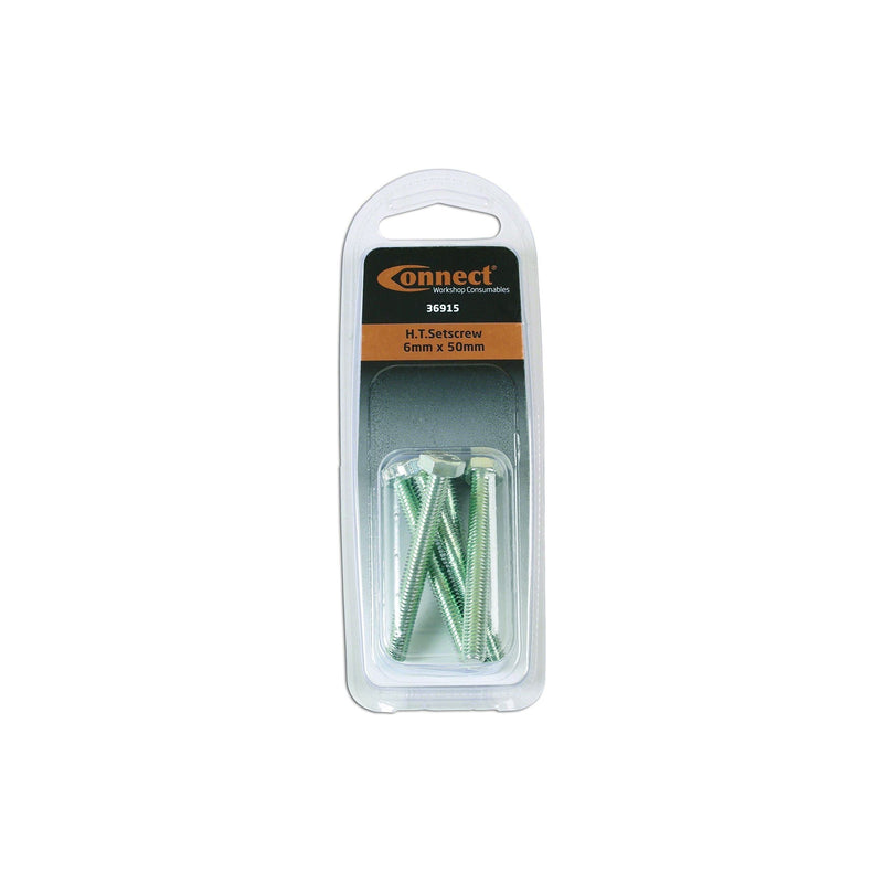 Connect Hi-Tensile Bolts M6 x 1.0 x 50mm 5pc 36915 Tool Connection - Dynamic Drive