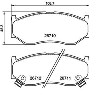 DON Brake Pad Set
