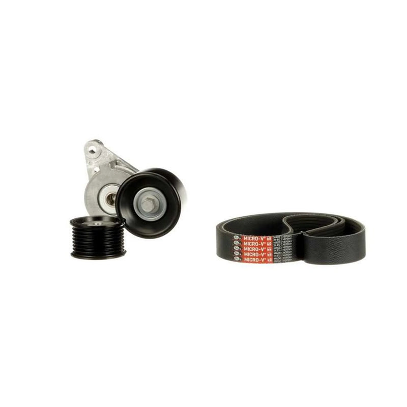 Gates V-Ribbed Belt Set fits Toyota Land Cruiser 200 2012 on 4.6