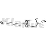 Klarius Box With Centre Pipe Centre fits Nissan NV200 2010-2011 1.5