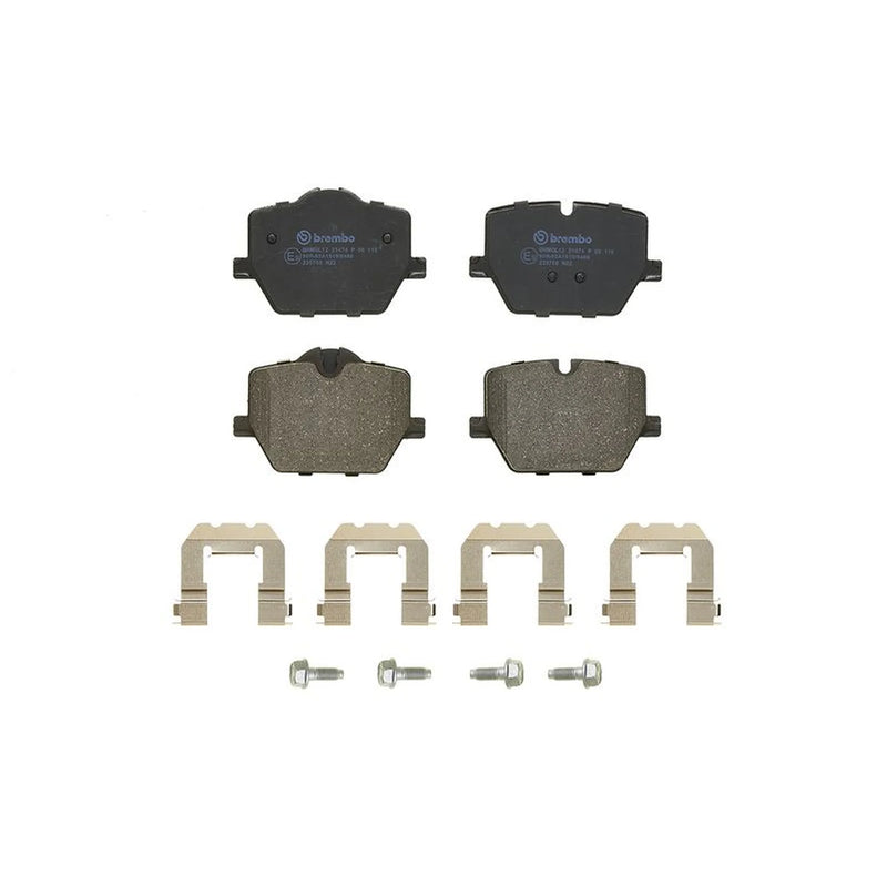 Brembo 4 x Rear Brake Pad Set fits Alpina XD3 2022 on