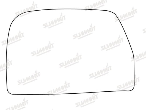 Summit Stick-On Commercial Lower Blind-Spot Mirror Glass fits Iveco Daily LHS Summit - Bars 4 Cars