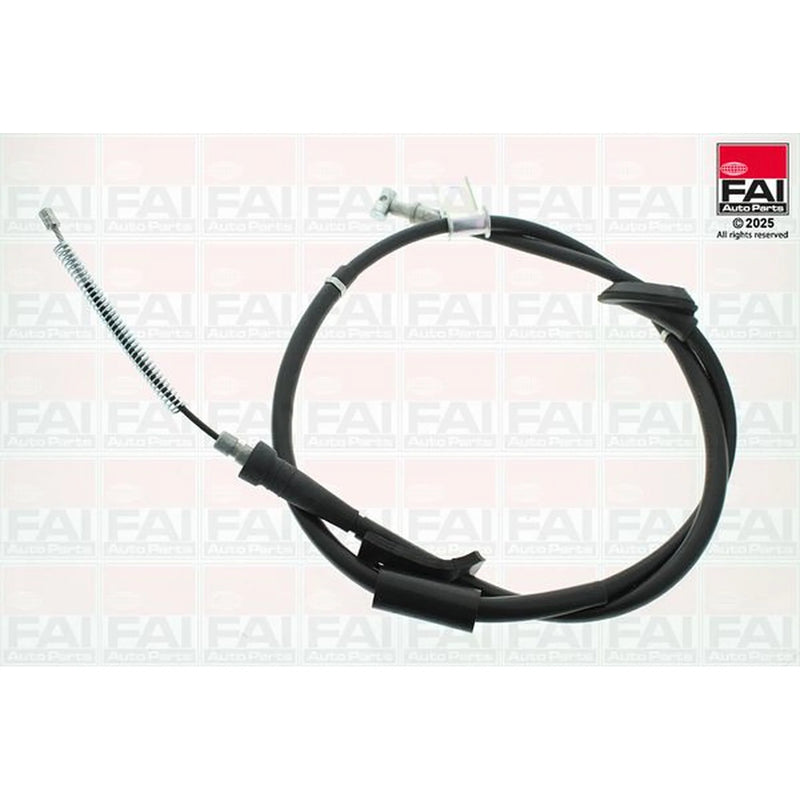 FAI Handbrake Cable Left Rear fits Opel Agila A 2000-2007 1.0 1.2