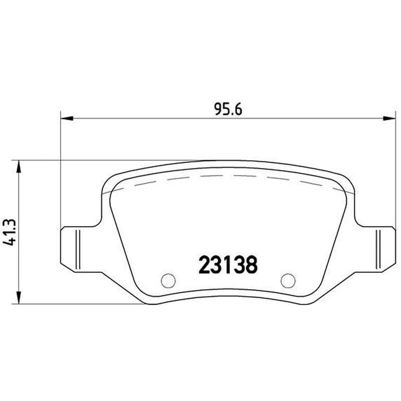 Brembo Front & Rear Pads fits Mercedes-Benz A-Class 1997-2004