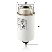 MANN-FILTER Full Service Kit with Air, Oil, Fuel & Ca fits Renault Trucks Midlum