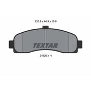 Textar Front Brake Pad Set 2162601