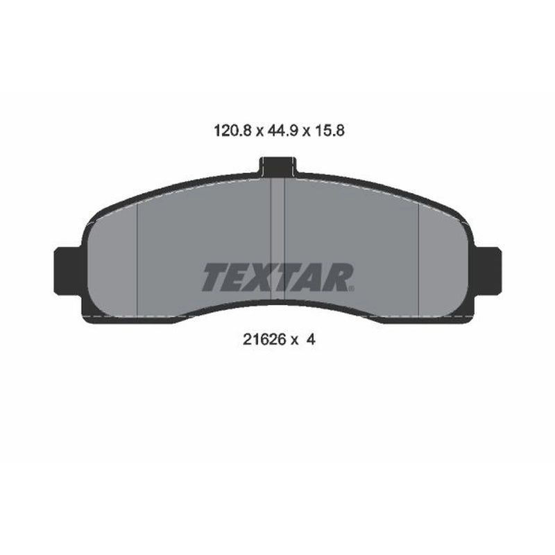 Textar Front Brake Pad Set 2162601