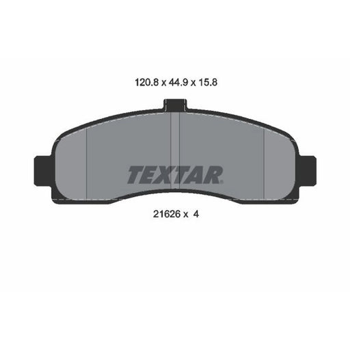Textar Front Brake Pad Set 2162601