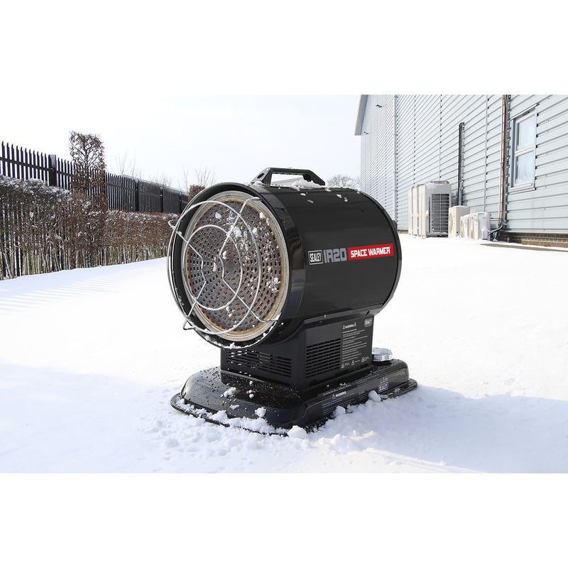 Sealey Space Warmerï Paraffin/Kerosene/Diesel Heater 70000Btu/hr IR20 Sealey - Dynamic Drive