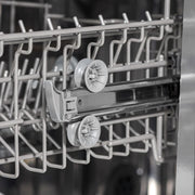Baridi Slimline Freestanding Dishwasher 45cm Wide 10 Place Settings - Silver Baridi - Dynamic Drive