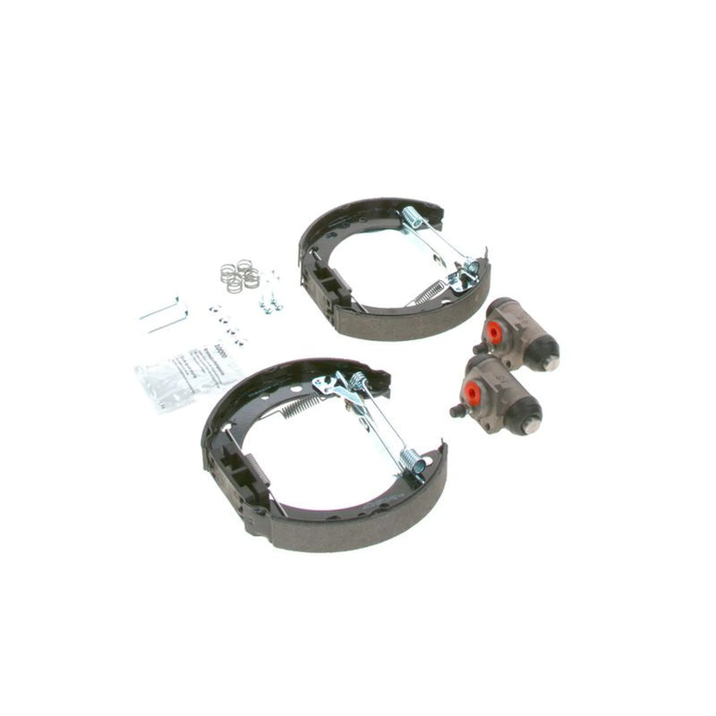 Bosch Brake Shoe Set Axle Kit fits Nissan Micra II 1992-2003 1.0 1.3 1.4
