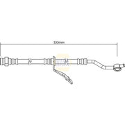 NAPA Brake Hydraulic Hose Line Front Right fits Hyundai IX35 2010-2015