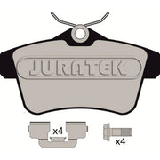 Juratek Front Vented & Rear Vented Brake Discs & Pads fits DS DS 5 2015-2018 1.6