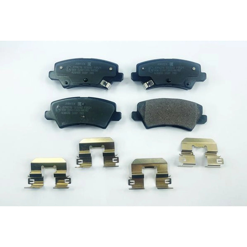 Juratek Rear Brake Pad Set fits Kia Picanto III 2017-2018 1.0 1.2