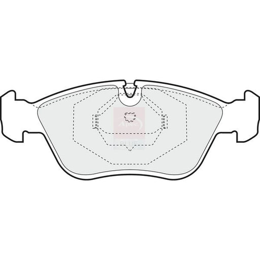 Apec Front Brake Pad Set PD3465