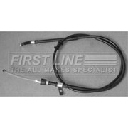 First Line Handbrake Cable Left Rear fits Mitsubishi L200 1996-2007 2.0 2.5