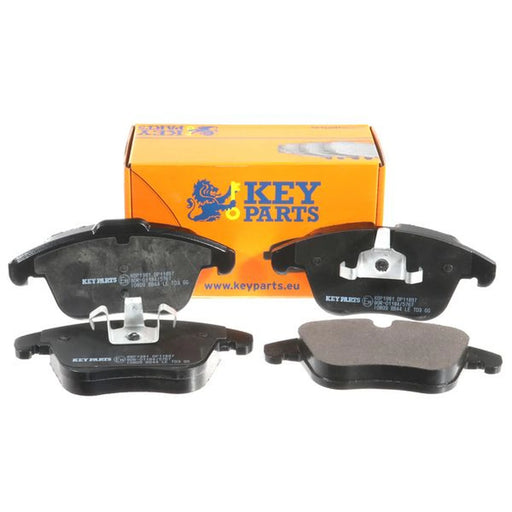 Key Parts 4 x Front Brake Pad Set fits Ford Galaxy 2006-2015 2.0