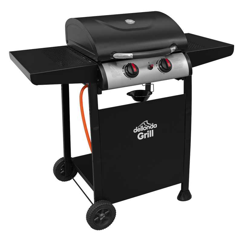 Dellonda 2 Burner Gas BBQ Dellonda  - Dynamic Drive