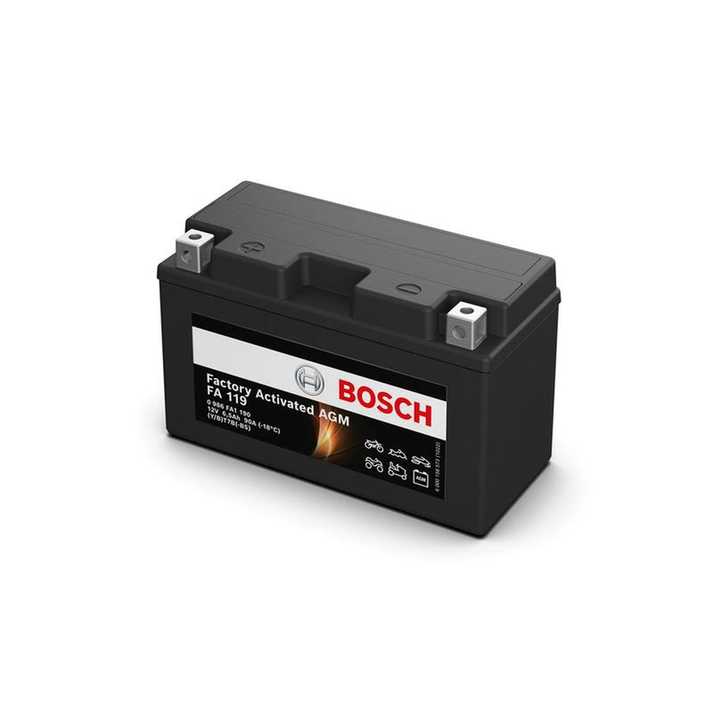Bosch Batteries Battery 12V 6.5Ah 90A FA119