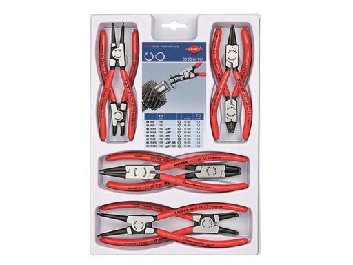 Knipex Circlip Plier Set, 8 Piece Knipex - Dynamic Drive