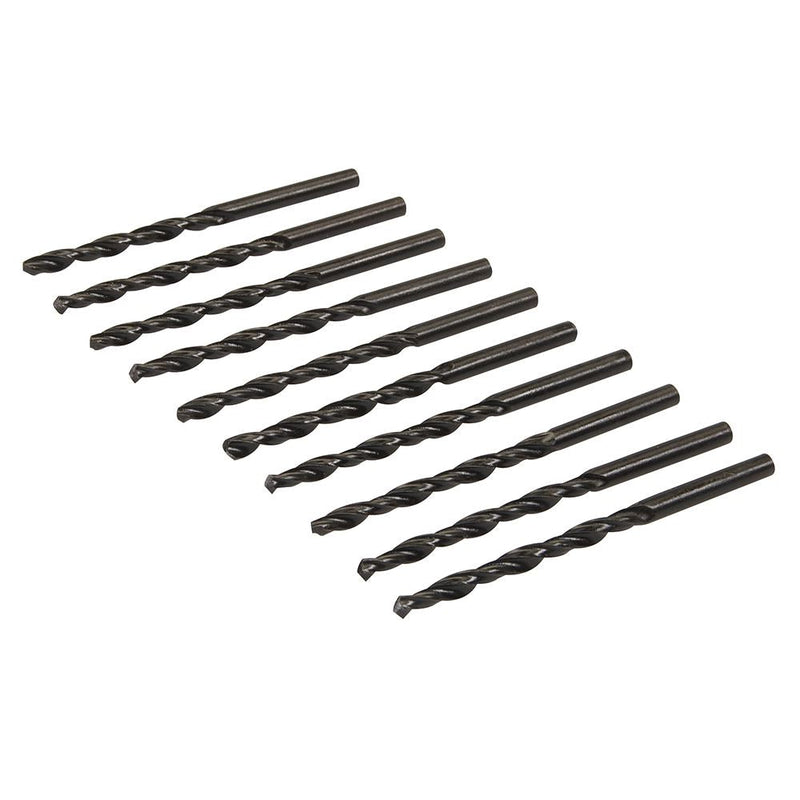 Silverline Metric HSS-R Jobber Bits 10pk 4.0mm Silverline - Dynamic Drive