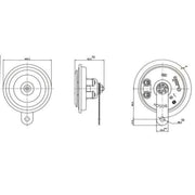 Bosch Car Horn Signal Unit