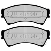 Juratek Front & Rear Pads fits Mazda 6 2007-2013 1.8 2.0 2.2 2.5