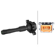 Hella Ignition Coil Pack fits BMW 3 1998-2007
