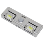 Sealey Auto 8 LED Light with PIR Sensor 3 x AA Cell GL93 Sealey  - Dynamic Drive