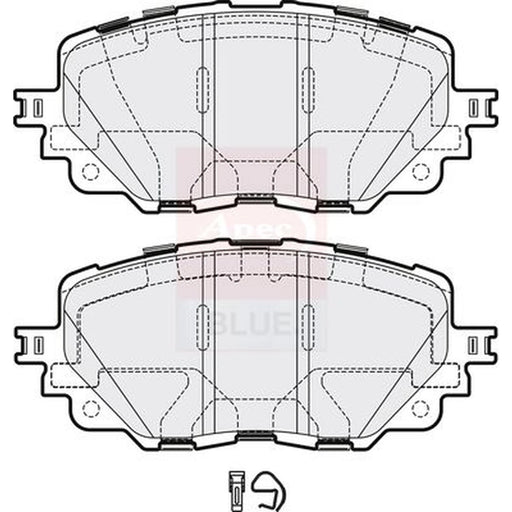 Apec Front Brake Pad Set PD3793