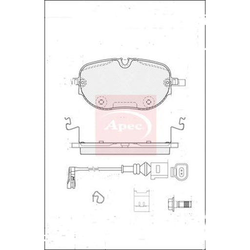 Apec Front Brake Pad Set PAD2468